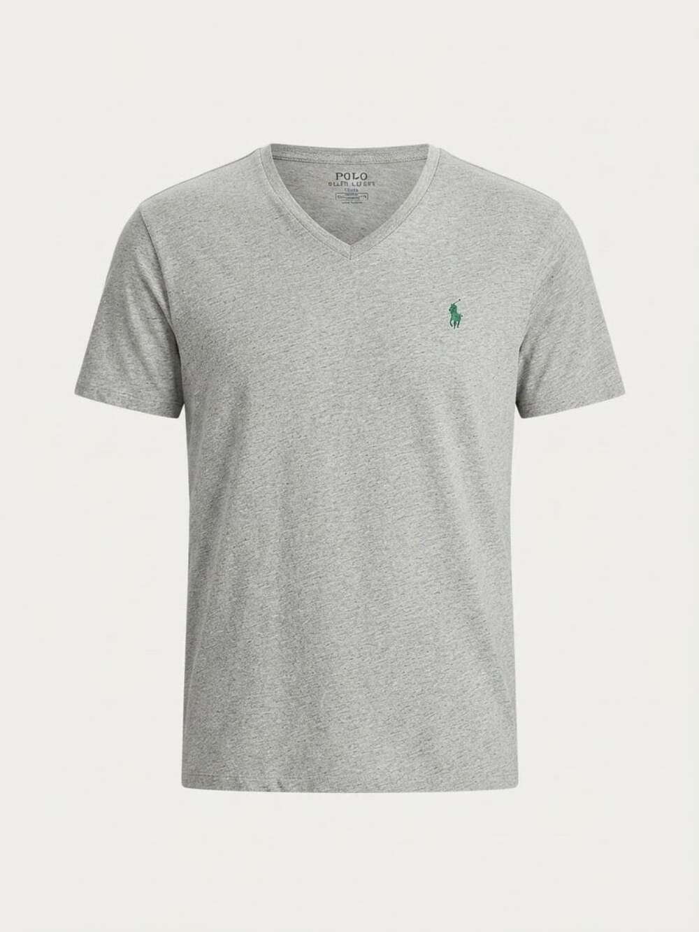 Polo Ralph Lauren Men's Classic-Fit V-Neck T-Shirt Grey Heather Small